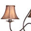 Bay City 3 - Light Shaded Chandelier