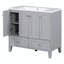 Meuble-lavabo simple avec plateau Safila 36-1248884982