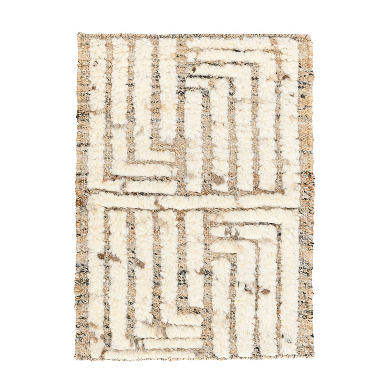 Tuku Handwoven Jute Blend Accent Rug, Rectangle 2' x 3'