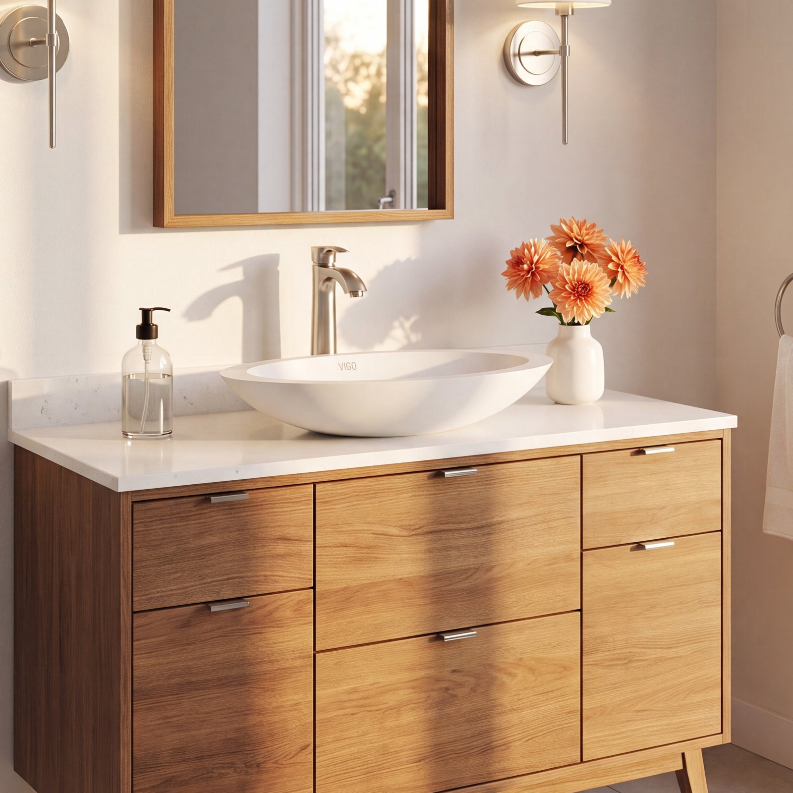 Wisteria Oval Vessel Bathroom Sink
