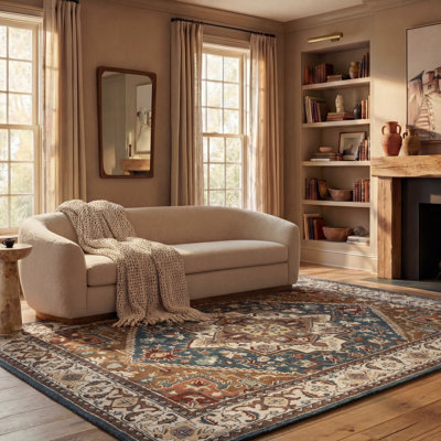 Tapis oriental en laine touffeté à la main Parul