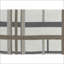 Repose-pieds antidérapant moderne avec tissu jacquard multicolore 16 x 16 x 16 po | Multicolore | Textile