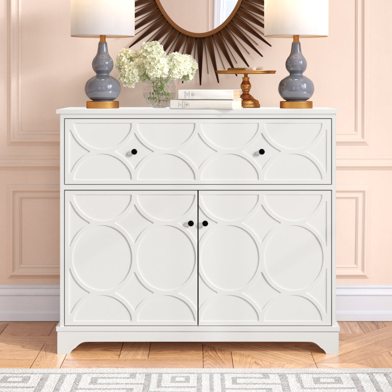 Gainey Accent Cabinet, White