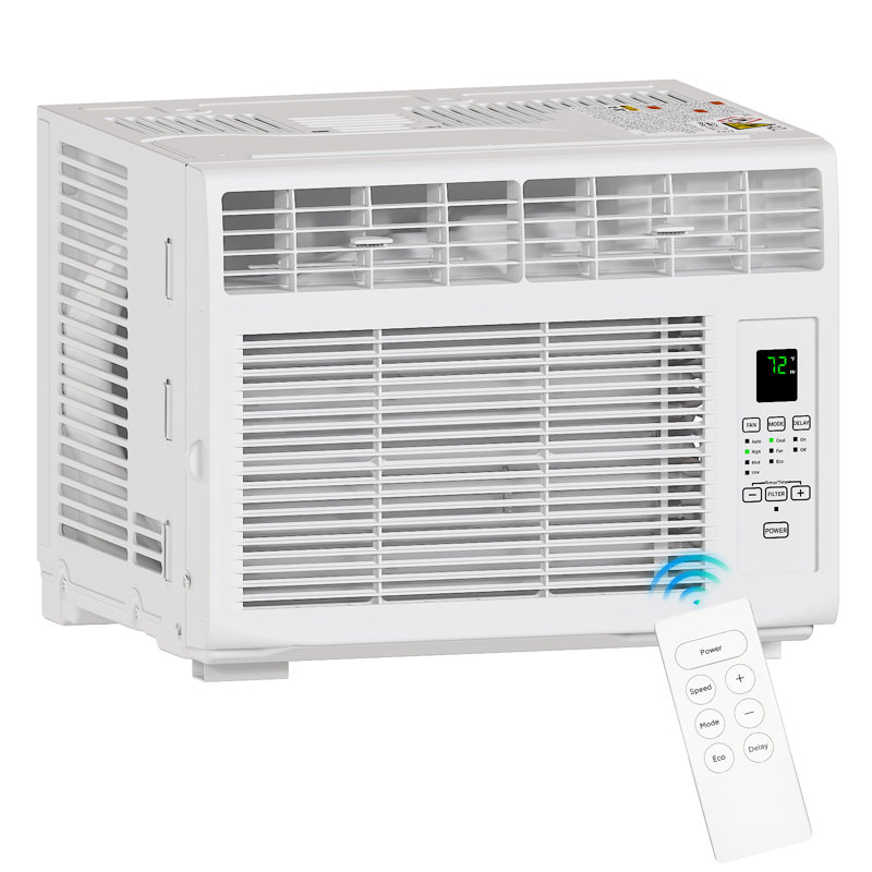 Climatiseur de fenêtre portatif tout-en-un 6000BTU