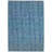 Abbotsfield Chevron Chevron Handmade Pacific Blue Area Rug-26642512