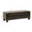 Baltierra Brown Faux Leather Upholstered Storage Bench, Flip Top, 15.25'' H X 45.5'' W X 17.13'' D-946087754