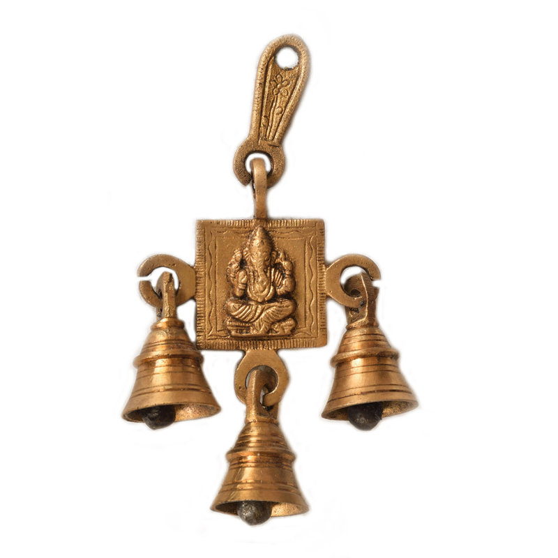 Statue de cloche suspendue Ganesha