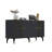 Catena Stylish Wall-Mounted Console Table, Anthracite Color, 100% Melamine Coated Particle Board, Thickness: 0.7 inches | Multiple Shelves, Space-Saving Design, Ideal for Modern Living Rooms & Hallways-108057680