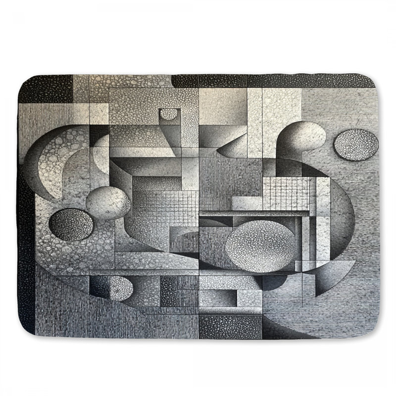 Tapis de bain Shapes, L 24 po
