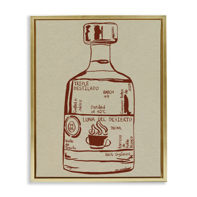 Minimal Liquor Essence Floating Frame, design by Melissa Wang