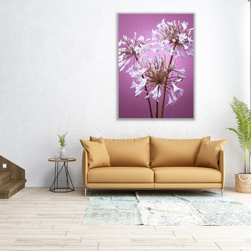 Lis africain 1 - reproduction d'art sur toile, H 24 po x l 18 po