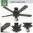 52" Hartland 5 - Blade Standard Ceiling Fan with Pull Chain and Light Kit Included-71202856