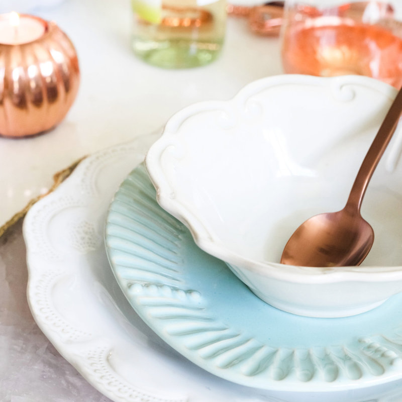 Incanto Handmade Stoneware Cereal Bowl, White