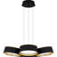 Lustre intégré noir mat Jahim