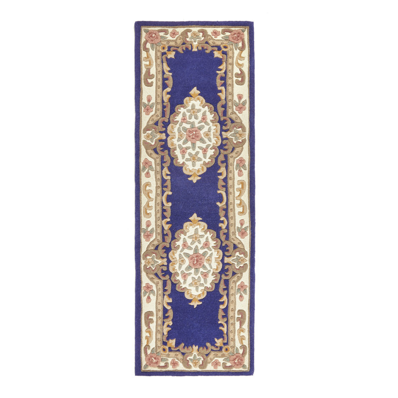 Nagy Floral Hand Tufted Area Rug, Runner 67 x 210cm