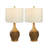Feil 24.75" Table Lamp Set with USB-1415350848