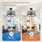 20"  Caged Ceiling Fan with Remote Control and Light Kit Included-2128945220