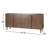 Claud 70.75L X 16W X 32H Medium Brown Wood 4 Door Tray Top Sideboard