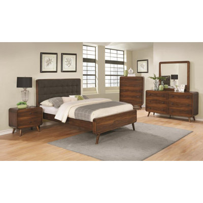 Perlman Solid Wood Piece Bedroom Set