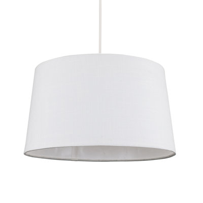 30cm H Cotton Empire Pendant Shade ( Clip On )