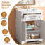 Meuble-lavabo 24 po avec lavabo en céramique intégré-1476499950