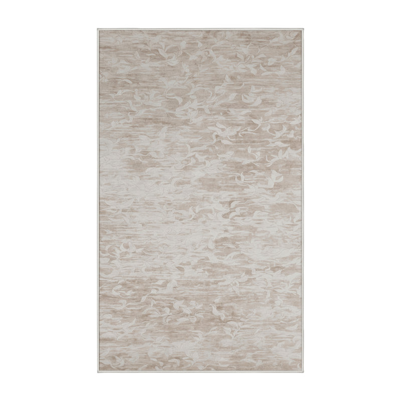 Tapis beige lavable à la machine GSIX03584, Tapis de couloir 2 pi x 5 pi