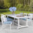 Bell Rive Metal Dining Table-44986789