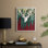 «Christmas Holiday Art», reproduction encadrée CCIXIX - bois massif