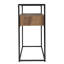 Console Olivern Glassstop avec rangement