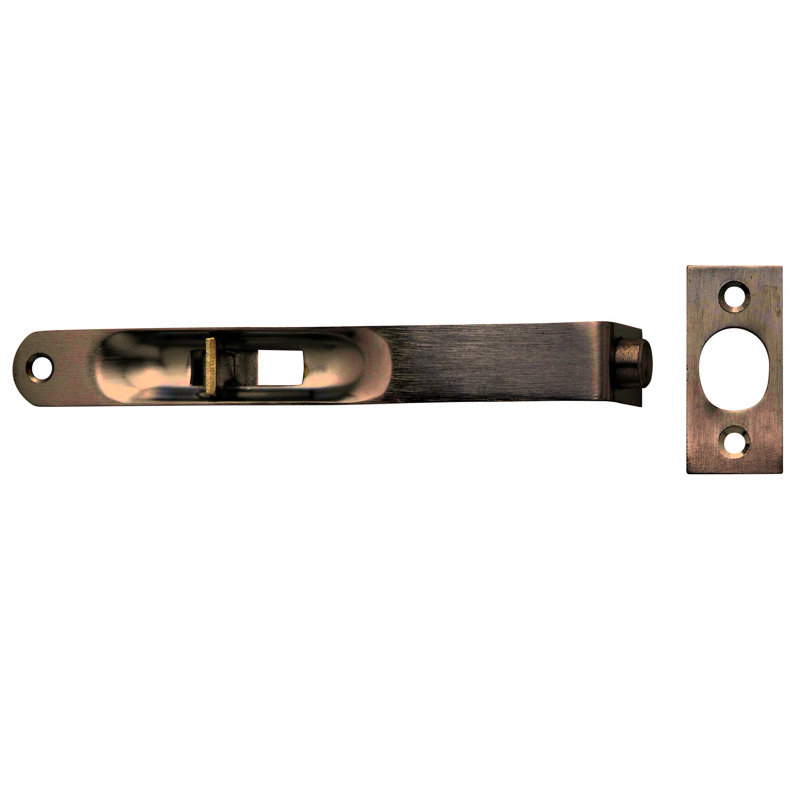 Boulon encastré d'angle à rayon de 6 po TAYMOR 25-5316ORB, finition bronze huilé