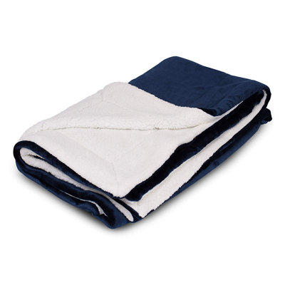 Jeté léger réversible en peluche ultra doux