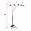 Lampe sur pied réglable à 5 têtes avec gradateur, pour des solutions d'éclairage modernes et fonctionnelles-762202507