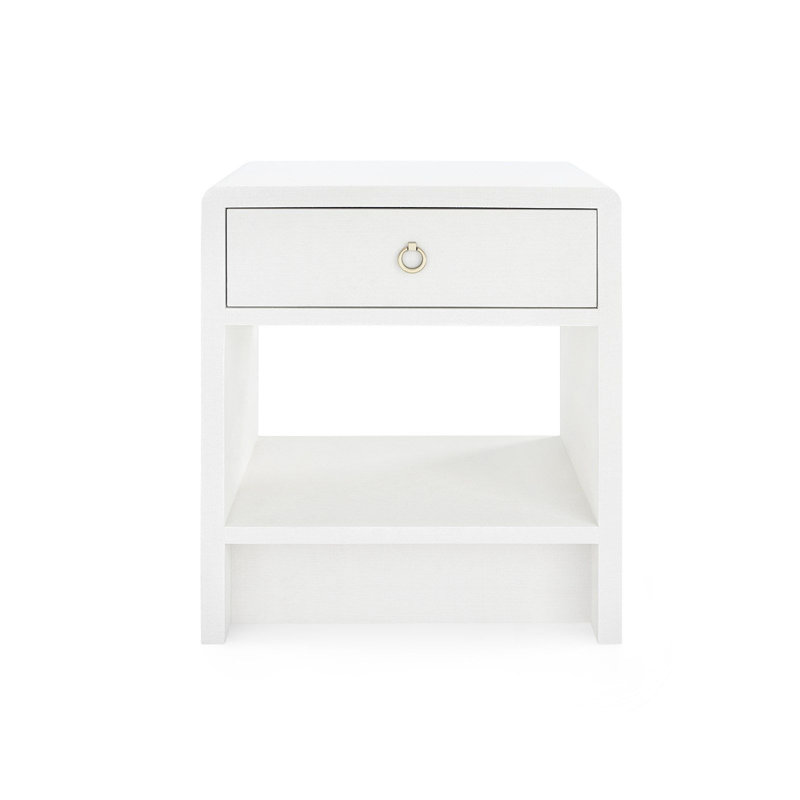 Benjamin End Table, White