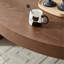 Table basse moderne ovale de luxe pour salon
