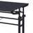 Techni Mobili Adjustable Height Rolling Writing Desk With Moveable Shelf,  For Home Office And Small Spaces-173749273
