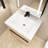 Kyrill 24 " W Wall Mounted Wall Mounted Single Double Single Vanity Bathroom Vanity With Ceramic Top-721370527