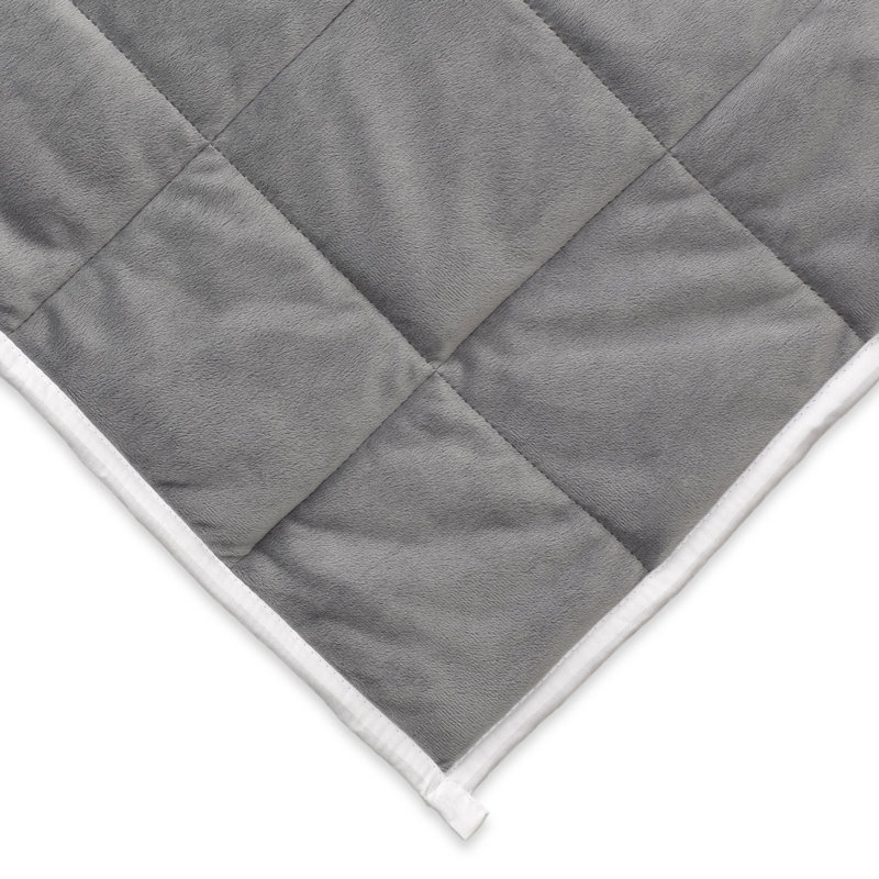 Couverture réversible anti-angoisse, 12, Blanc