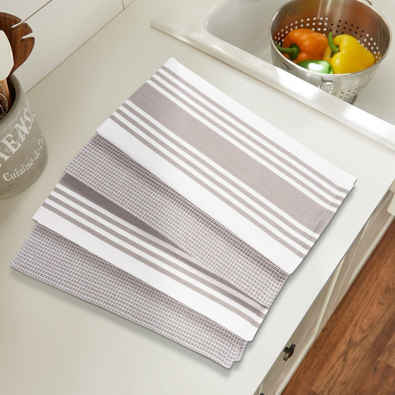 Ensemble de linge de maison 4 pièces, Gris