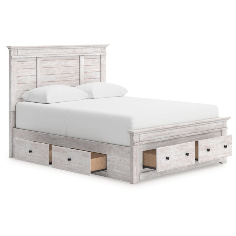 Fenderport Queen Panel Storage Bed