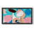 Toile encadrée grise avec coin fermé n'est pas disponible