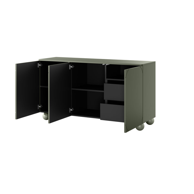 Islip 150cm Sideboard, Olive