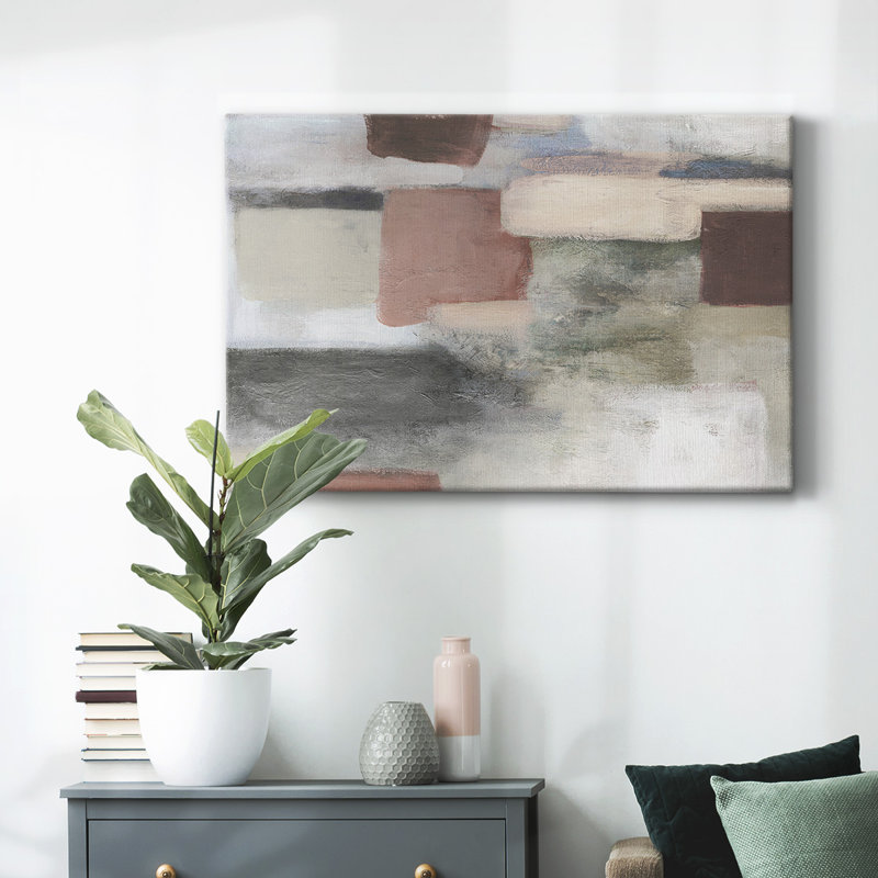 Toile tendue brillante pastel-galerie, H 12 po x l 18 po