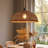 Hialmar 1 - Light Stainless Steel Kitchen Island Pendant