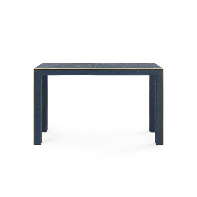 Lauren 48.5'' W Console Table, Navy Blue