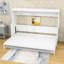 Lit escamotable mural avec bureau intégré Wakefield-1207817481-1207817480