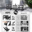 Oxing HDPE Outdoor Rocking Chair-1796567491