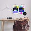"Gamer Zone Splash", ensemble de 2 plaques murales par Kim Allen