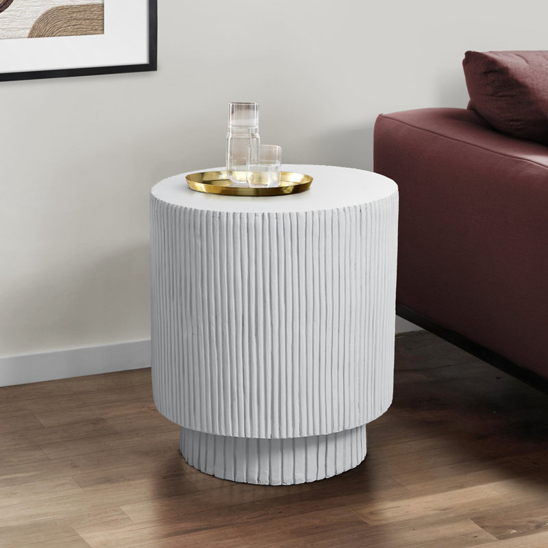 Table de bout Modern, Blanc