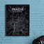 Prague City Map - Unframed Graphic Art Print on Paper-559025220-559025246