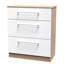Talhaa 74cm W 3 - Drawer Chest of Drawers